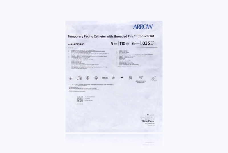 In-Date Arrow Pacing Catheters AI-07155-KS 5.0F eaches