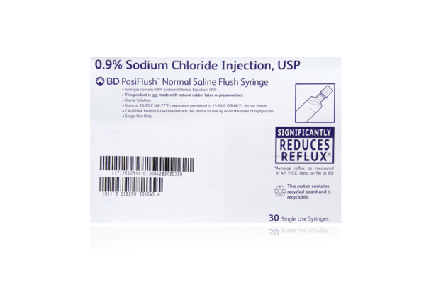 BD PosiFlushBD PosiFlush Saline Syringes back in stock!