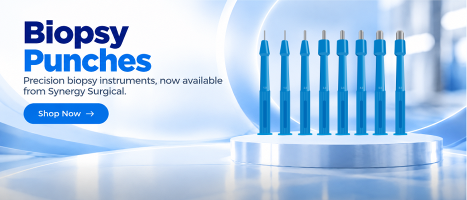NEW!Shop Biopsy Punches by Synergy Surgical