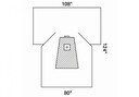 Halyard Lower Extremity Drape 88" x 131"