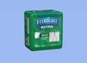 Medline FitRight Extra Disposable Briefs for Incontinence Protection, Medium