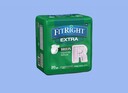 Medline FitRight Extra Disposable Briefs for Incontinence Protection, Regular