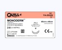 Quill Monoderm Barbed undyed (40cm x 40cm) PS-2 Reverse Cutting, Double Armed, Bi-Directional