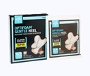 Medline Optifoam Gentle Heel Silicone Faced Foam & Border 9" x 9"