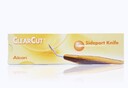 Alcon ClearCut Sideport Knife, Dual Bevel Angled 1.0mm