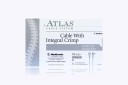 Medtronic Atlas Double Cable w/Integral Crimp, Stainless Steel