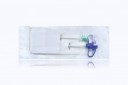 Stryker 13G Match-Ground Four Facet Tip Introduction Needle, 4" with Bevel Stylet