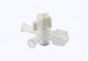 Medline Namic 3-Way Stopcock, Off, Rotating Male Collar, Female Fitting 200 psi