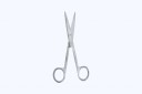 Aesculap Standard Surgical Scissors, Straight, Standard, Sharp/Sharp, Reusable, 5-3/4"