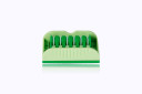 Medline AngioLOCK Non-Absorbable Polymer Ligating Clips: Medium/Large, Green (6/Cart)