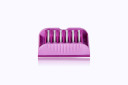 Medline AngioLOCK Non-Absorbable Polymer Ligating Clips: Large, Purple (6/Cart)