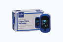 Medline Soft-Touch Finger Pulse Oximeter w/OLED Display, 7 Viewing Directions & Lanyard