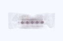 ICU Medical Smiths HI-FLO Stopcock Manifold, Extended Male Luer Lock, 5-Gang, 4-Way