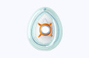 Medline Anesthesia Mask w/Top Valve, Flexible, Small Adult Size 4