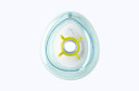 Medline Anesthesia Mask w/Top Valve, Flexible, Large Adult Size 5