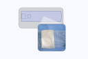Medline Invisishield Sterile Probe Cover Kit w/Ultrasound Gel & Two Elastic Bands 6" x 96"