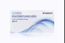 Synergy Surgical FSM Polypropylene Flat Sheet Mesh for Hernia Repair, Non-Absorbable 2.4" x 4.3" (6cm x 11cm)