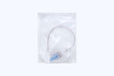BD MaxPlus Extension Set, Pressure Rated, Minibore, Purple, MaxPlus Clear Needle-Free Connector, Slide Clamp, Spin Male Luer Lock