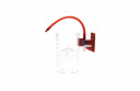 Medline Outer Suction Canister, Soft Liner, Red Bracket, Vacuum Tubing, 1500cc