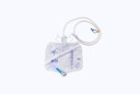 Medline Urinary Drainage Bag with Anti-Reflux Tower & Metal Clamp Drainage Port, 50" Tubing, 2000ml