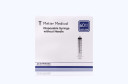Metier Medical Hypodermic Syringe, Standard, Luer-Lock, Disposable 60ml