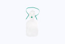 Vyaire AirLife Adult Oxygen Mask, Vinyl, Under-the-Chin, Non-Rebreather, Safety Vent, 7' U/Connect-It Tubing