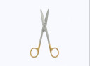 Tritone Operating-Dissecting Scissors, Mayo, Curved, Tungsten-Carbide (TC), Reusable, 6-3/4" Length (OR Grade)