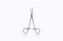 Crile Hemostatic Forceps, Straight, Serrated, 6.5" (Floor Grade)