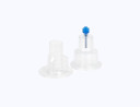 Maveric Medical Blood Culture Transfer Collection Device, Male Luer Lock, Blue