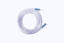 Medline Universal Suction Tubing with Straight Ribbed Connectors, 1/4" x 6'
