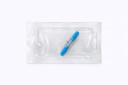 Argon Pressure Monitoring, Double Male Luer-Lock Adapter, Clear Polycarbonate